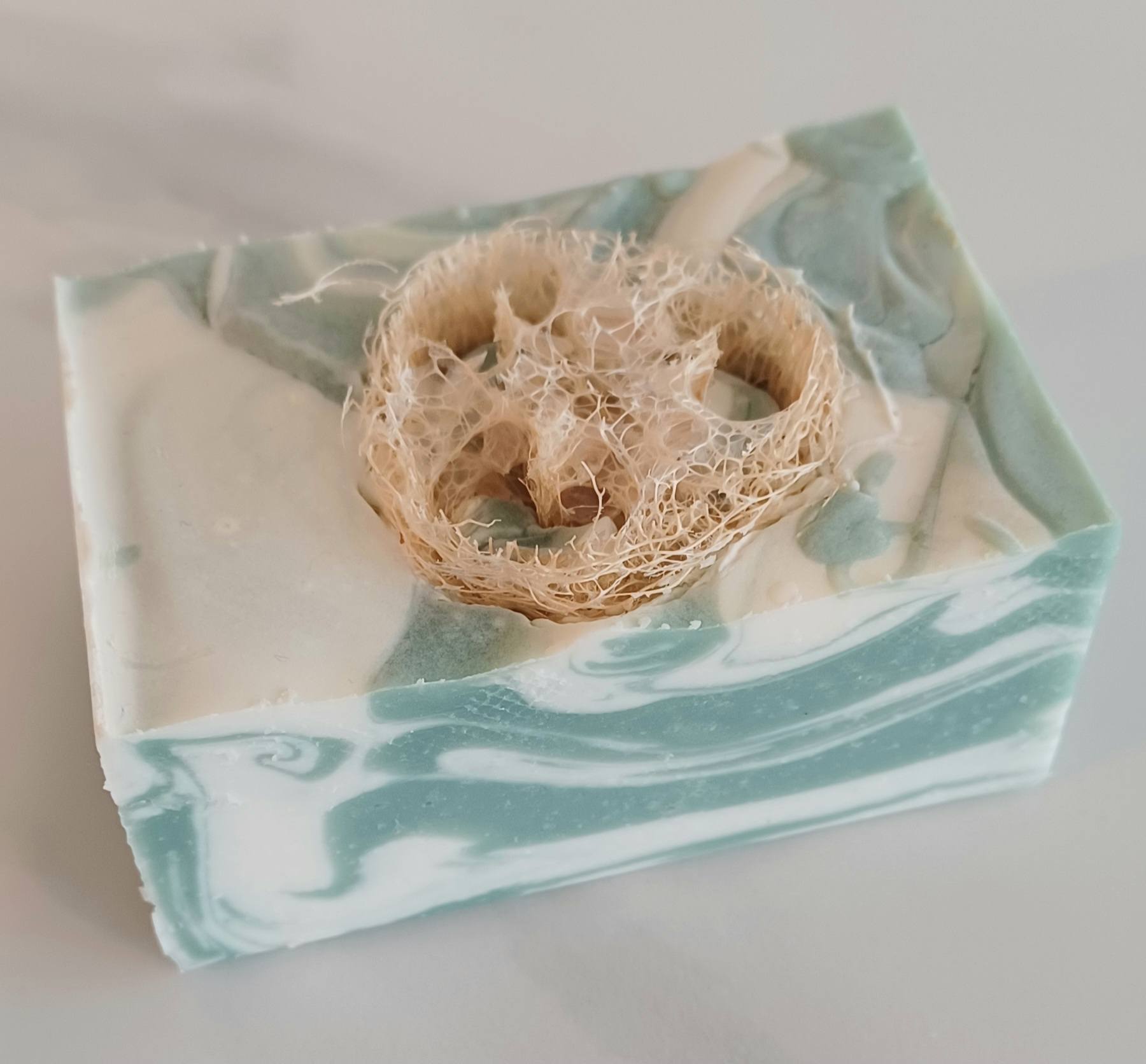 Eucalyptus and Mint Loofa Soap