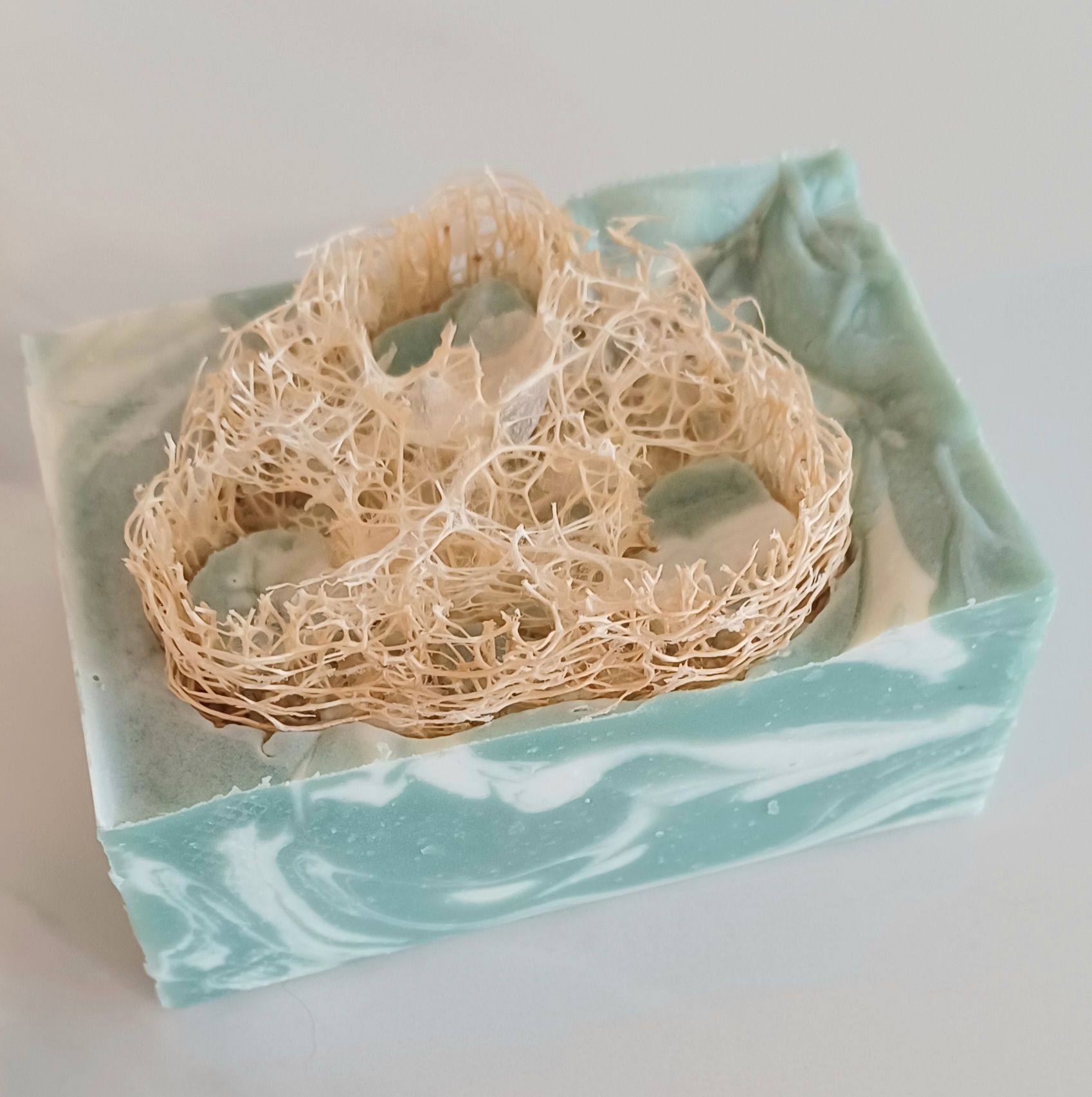 Eucalyptus and Mint Loofa Soap