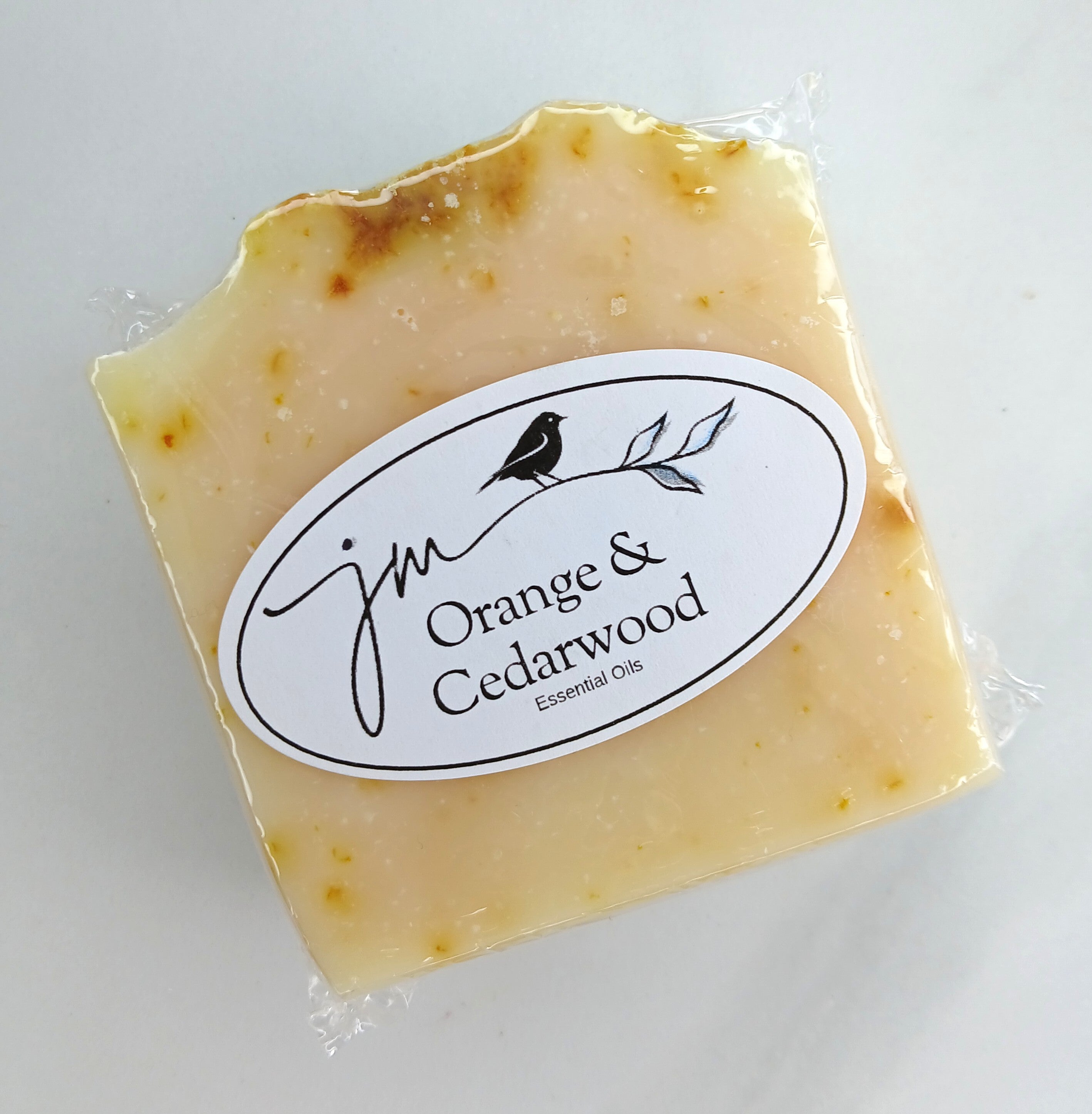 Orange and Cedarwood Essential Oil Soap